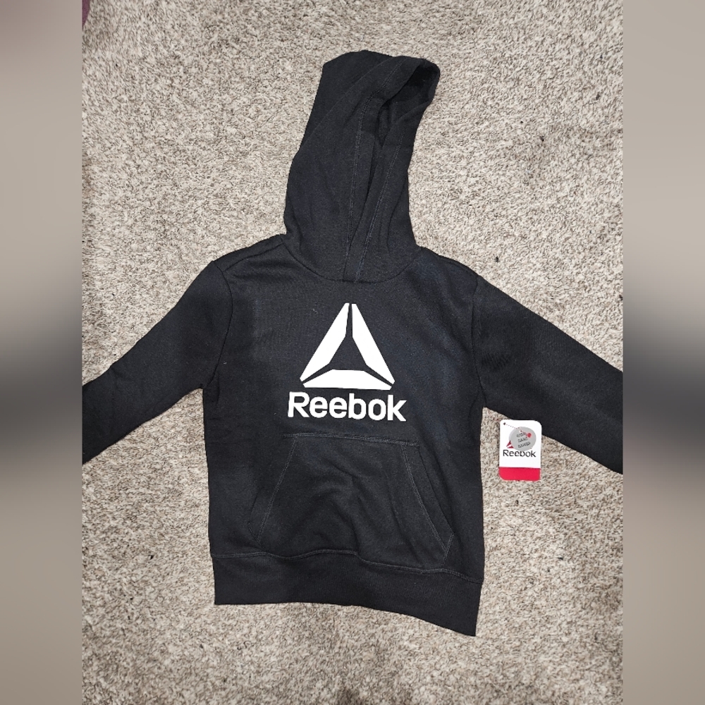 ***AUTH NWT REEBOK HOODIE SWEATSHIRT*** SIZE 4/5